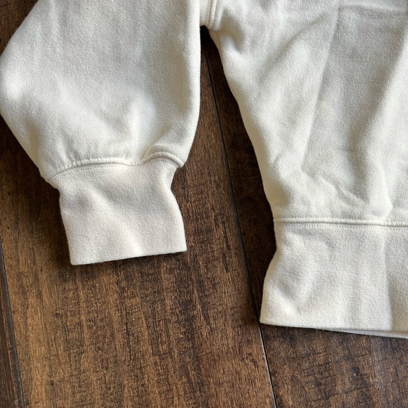 Rails Blaire Mock Neck Long Sleeve Sweatshirt, cream, size XS, NWOT - Picture 5 of 12